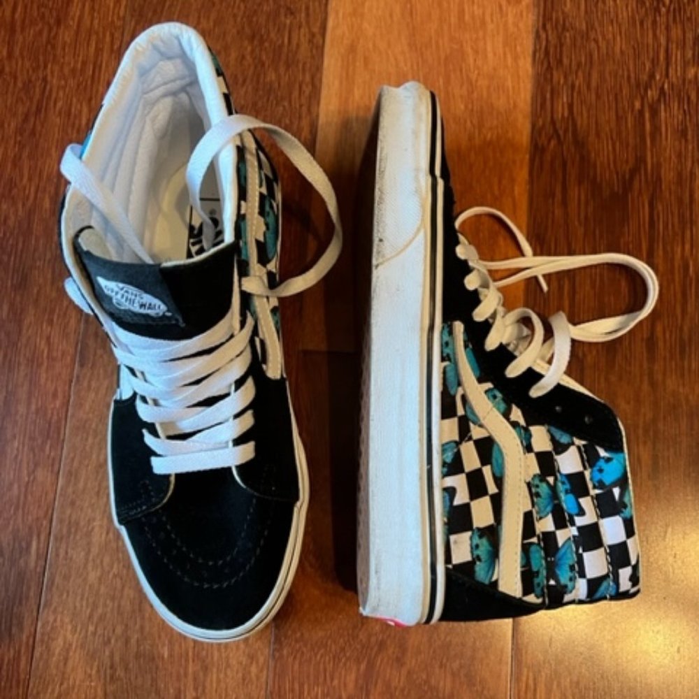 Vans Size 7 Butterfly